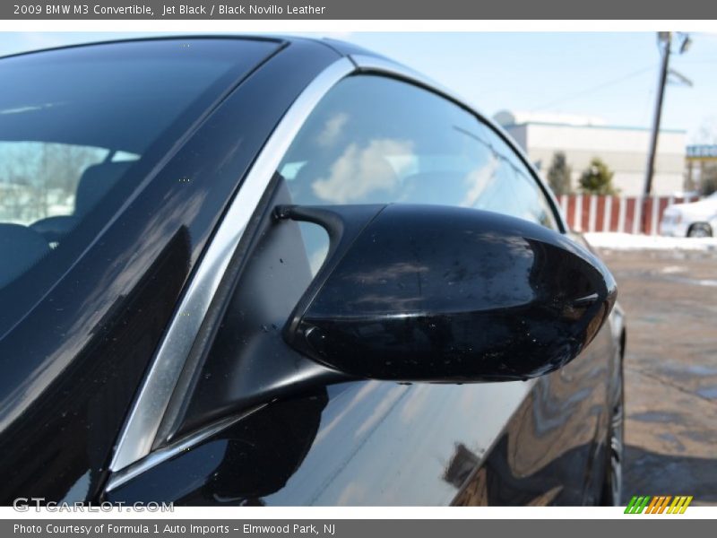 Jet Black / Black Novillo Leather 2009 BMW M3 Convertible