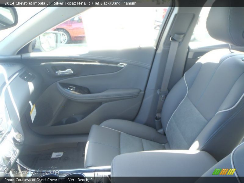 Silver Topaz Metallic / Jet Black/Dark Titanium 2014 Chevrolet Impala LT