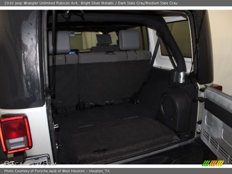 Bright Silver Metallic / Dark Slate Gray/Medium Slate Gray 2010 Jeep Wrangler Unlimited Rubicon 4x4