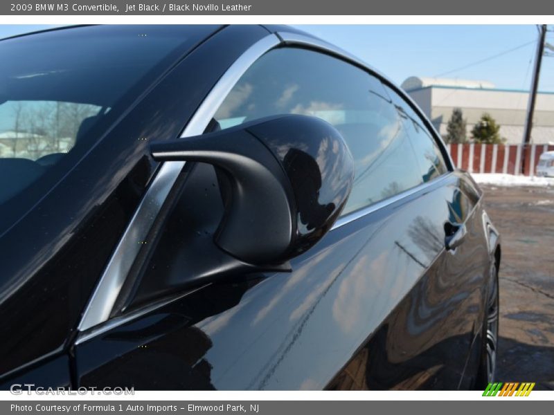 Jet Black / Black Novillo Leather 2009 BMW M3 Convertible