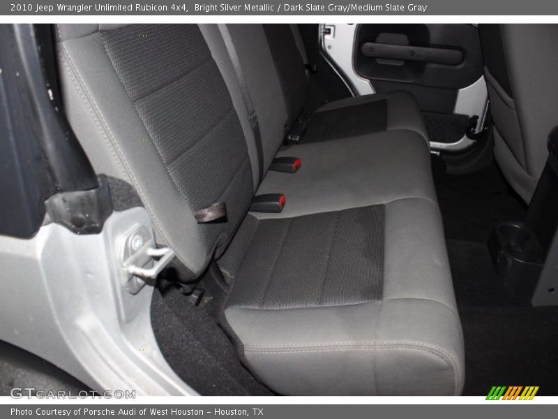 Bright Silver Metallic / Dark Slate Gray/Medium Slate Gray 2010 Jeep Wrangler Unlimited Rubicon 4x4