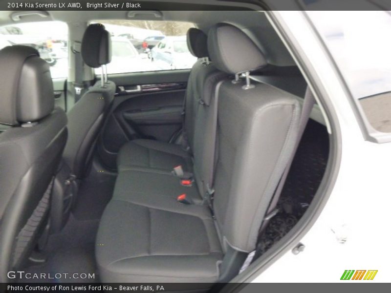 Bright Silver / Black 2014 Kia Sorento LX AWD