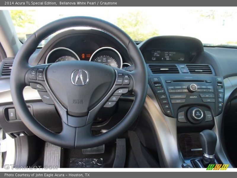 Bellanova White Pearl / Graystone 2014 Acura TL Special Edition