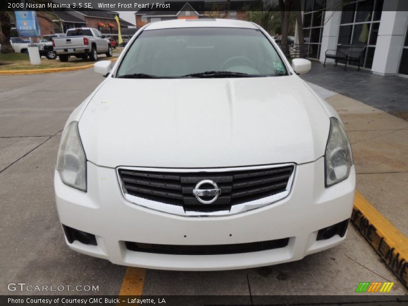 Winter Frost Pearl / Frost 2008 Nissan Maxima 3.5 SE