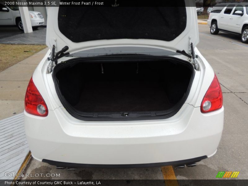 Winter Frost Pearl / Frost 2008 Nissan Maxima 3.5 SE