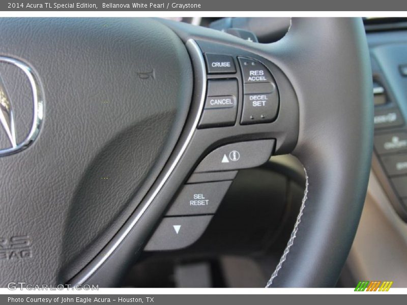 Bellanova White Pearl / Graystone 2014 Acura TL Special Edition