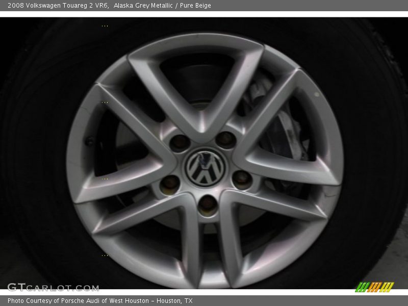 Alaska Grey Metallic / Pure Beige 2008 Volkswagen Touareg 2 VR6