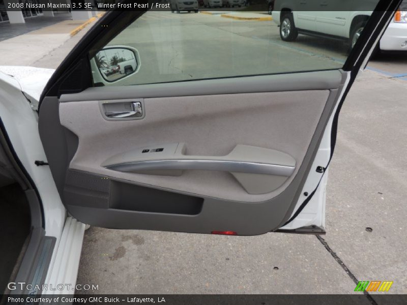 Winter Frost Pearl / Frost 2008 Nissan Maxima 3.5 SE
