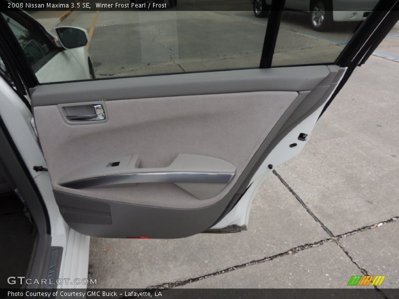 Winter Frost Pearl / Frost 2008 Nissan Maxima 3.5 SE