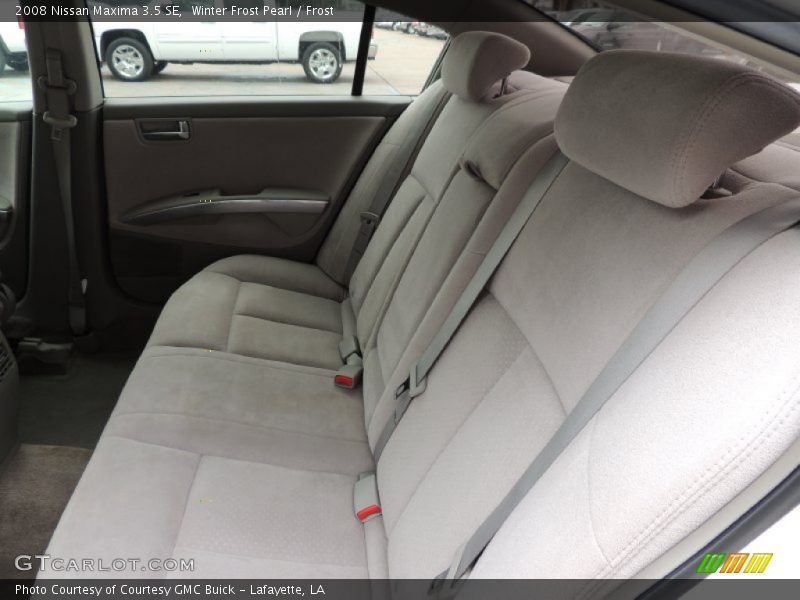 Winter Frost Pearl / Frost 2008 Nissan Maxima 3.5 SE