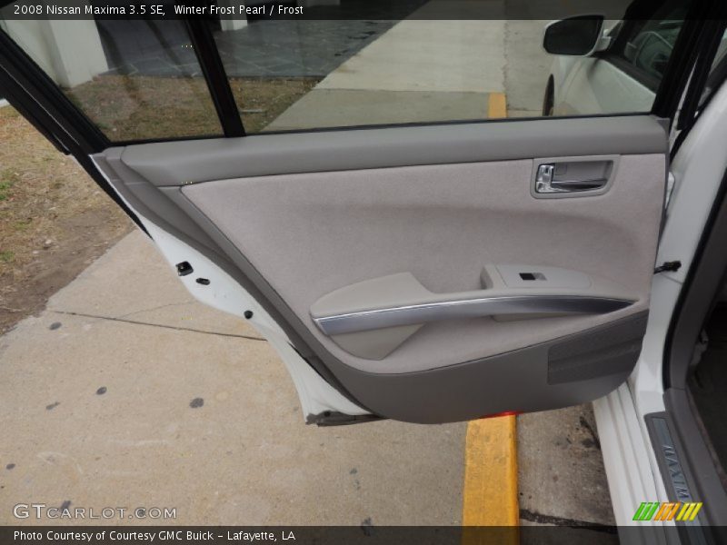 Winter Frost Pearl / Frost 2008 Nissan Maxima 3.5 SE