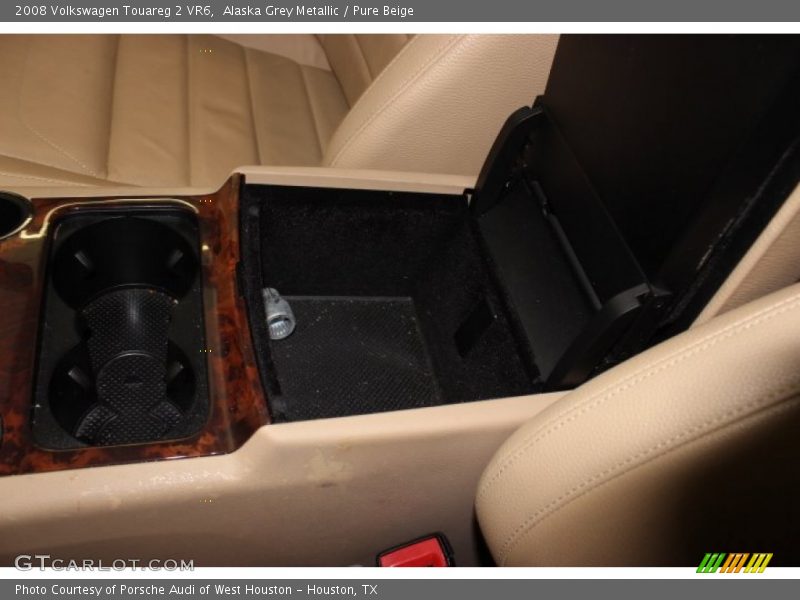 Alaska Grey Metallic / Pure Beige 2008 Volkswagen Touareg 2 VR6