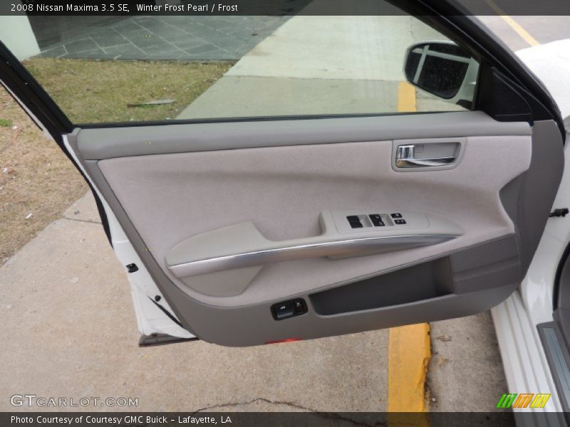 Winter Frost Pearl / Frost 2008 Nissan Maxima 3.5 SE