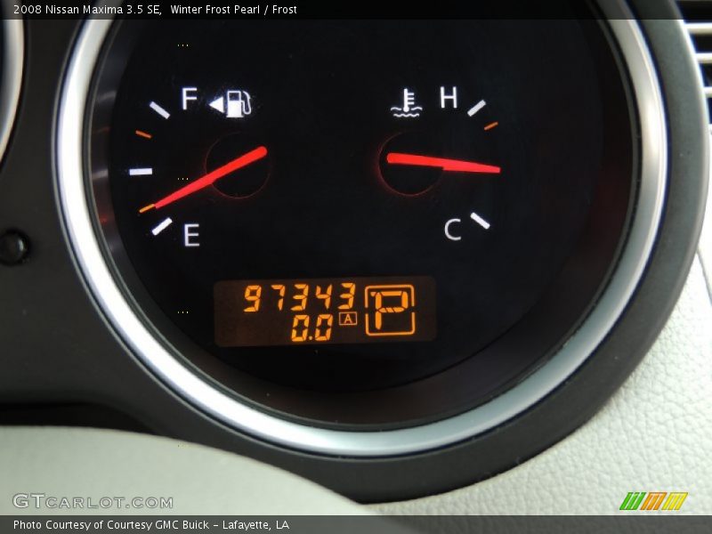 Winter Frost Pearl / Frost 2008 Nissan Maxima 3.5 SE