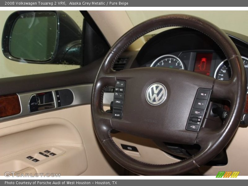 Alaska Grey Metallic / Pure Beige 2008 Volkswagen Touareg 2 VR6