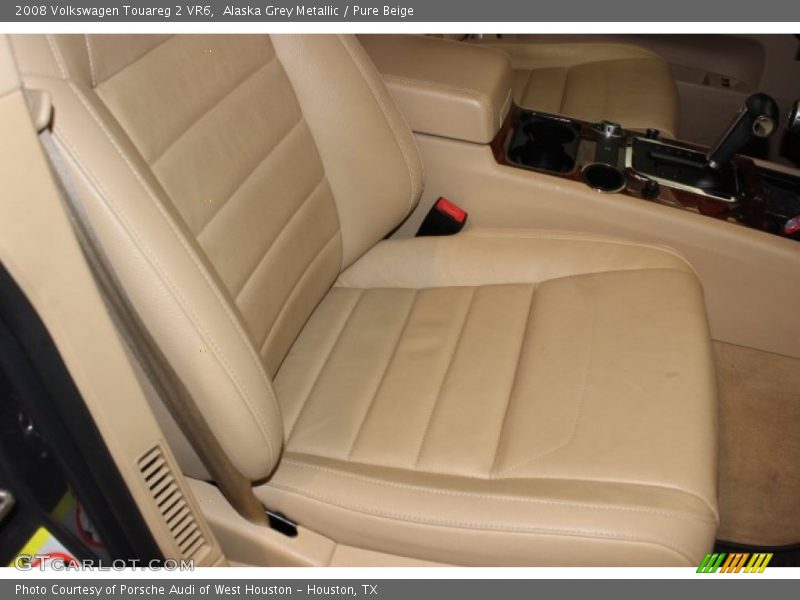 Alaska Grey Metallic / Pure Beige 2008 Volkswagen Touareg 2 VR6