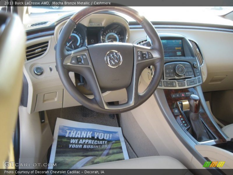 Mocha Bronze Metallic / Cashmere 2013 Buick LaCrosse AWD