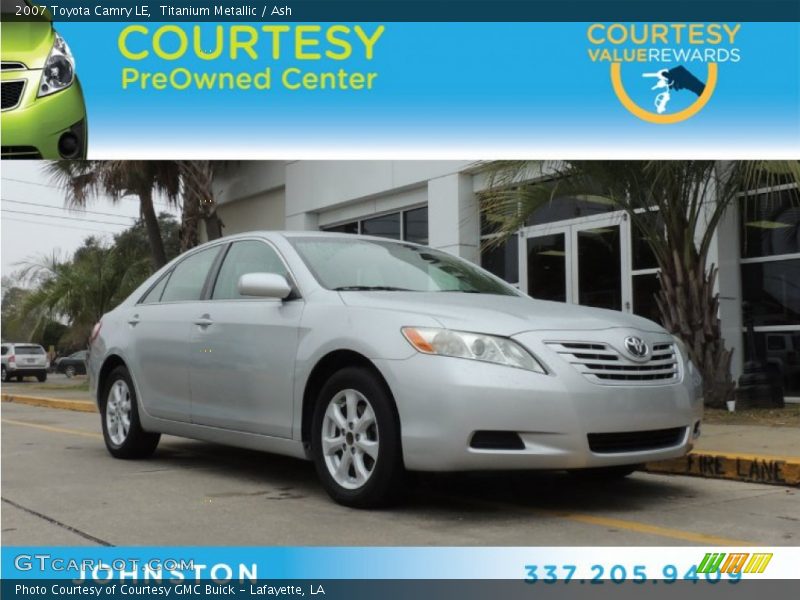 Titanium Metallic / Ash 2007 Toyota Camry LE