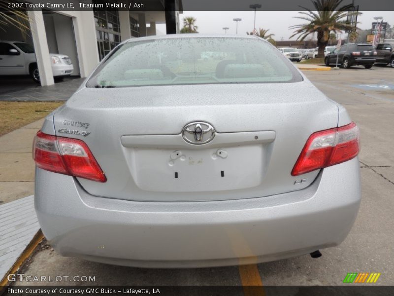 Titanium Metallic / Ash 2007 Toyota Camry LE