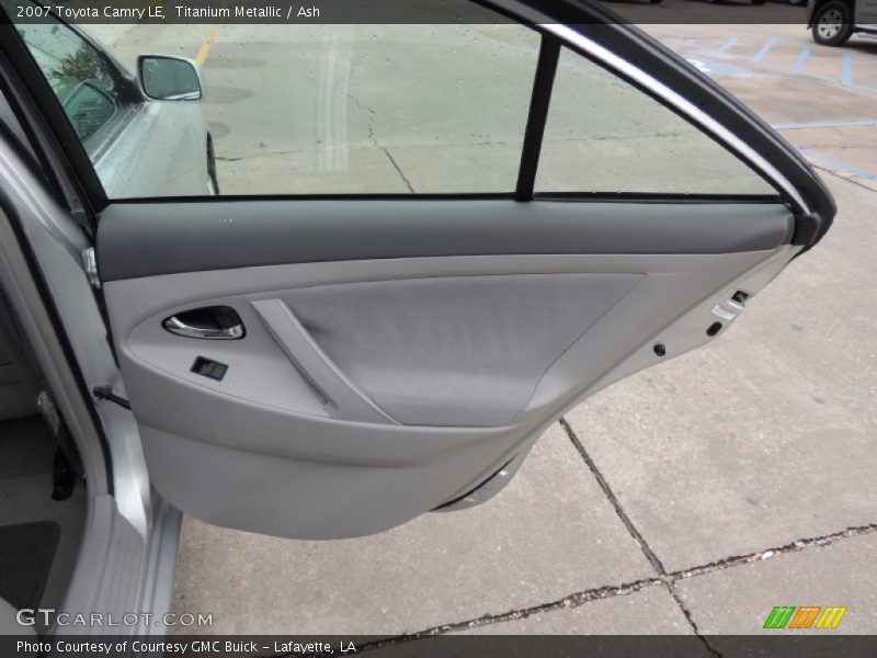 Titanium Metallic / Ash 2007 Toyota Camry LE