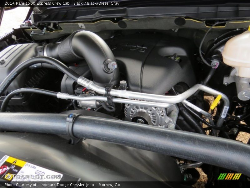 Black / Black/Diesel Gray 2014 Ram 1500 Express Crew Cab