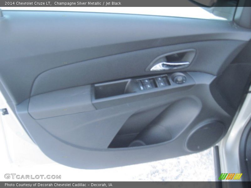 Champagne Silver Metallic / Jet Black 2014 Chevrolet Cruze LT