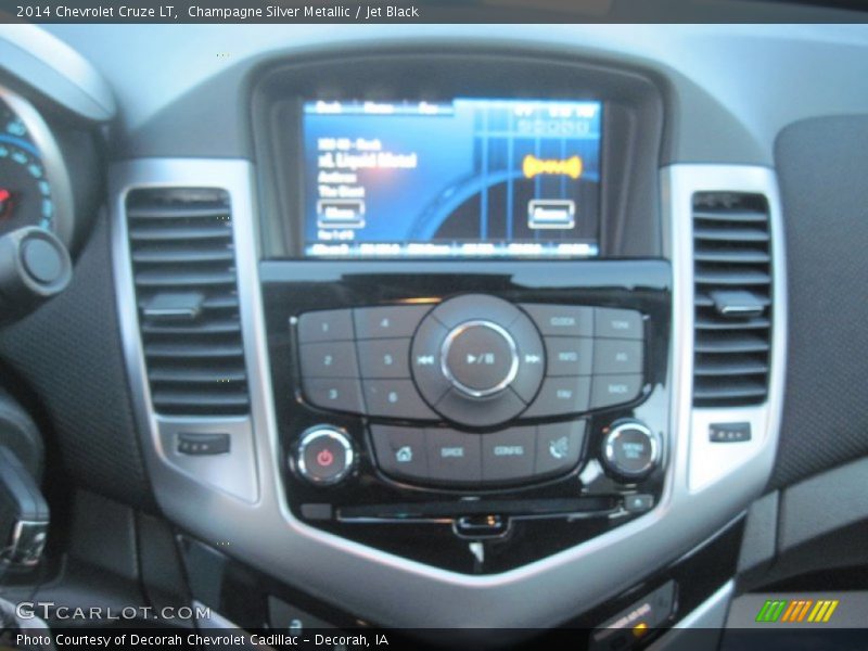 Champagne Silver Metallic / Jet Black 2014 Chevrolet Cruze LT