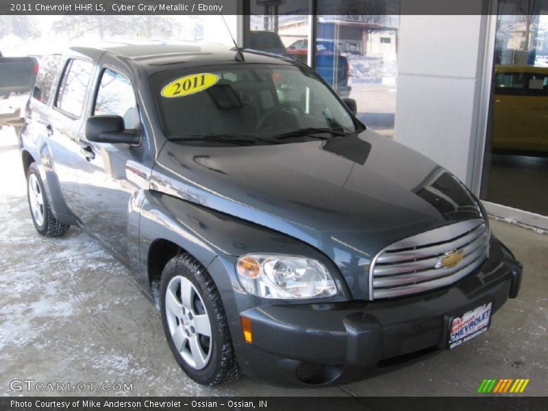 Cyber Gray Metallic / Ebony 2011 Chevrolet HHR LS