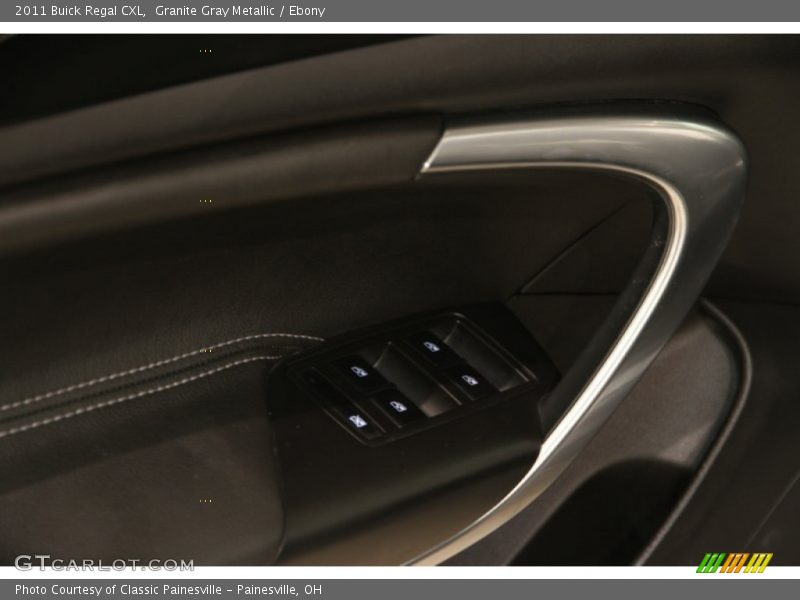 Granite Gray Metallic / Ebony 2011 Buick Regal CXL