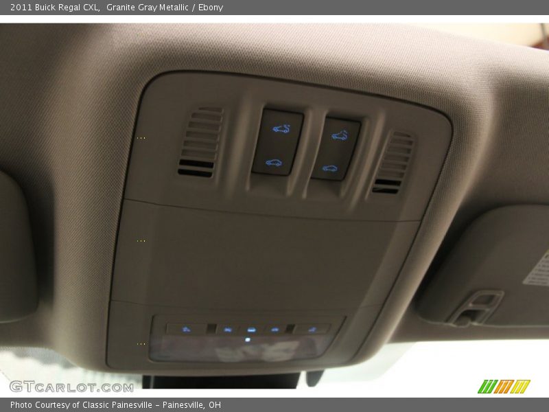 Granite Gray Metallic / Ebony 2011 Buick Regal CXL