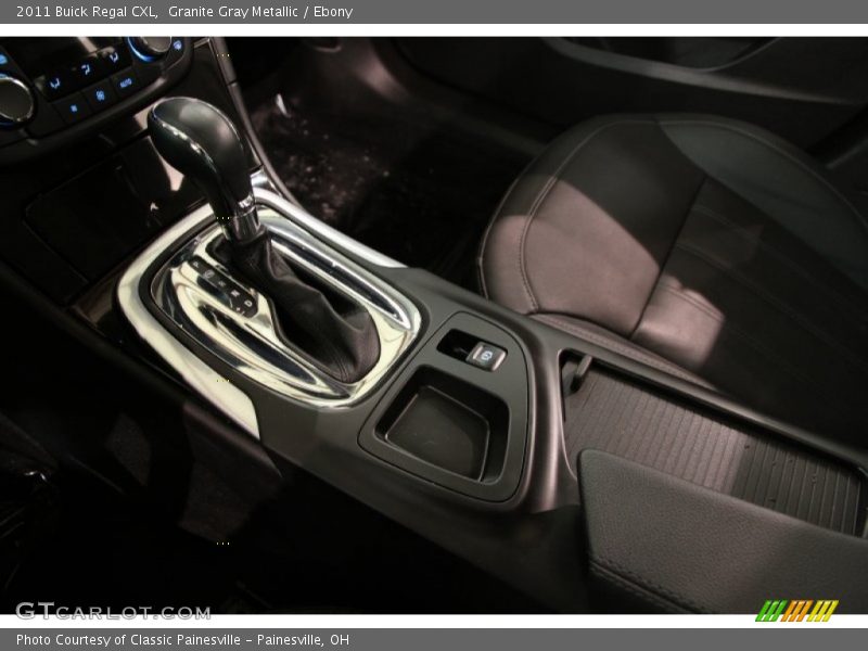 Granite Gray Metallic / Ebony 2011 Buick Regal CXL