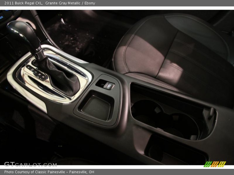 Granite Gray Metallic / Ebony 2011 Buick Regal CXL
