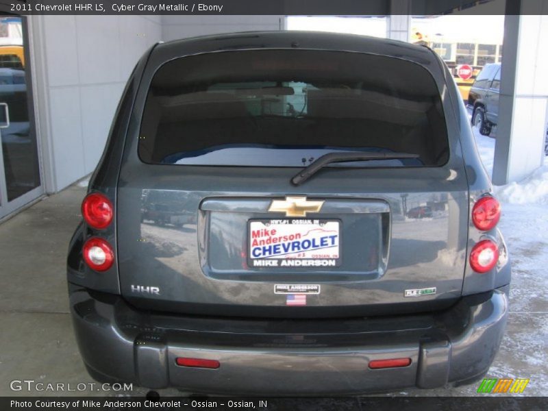 Cyber Gray Metallic / Ebony 2011 Chevrolet HHR LS