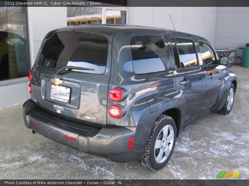 Cyber Gray Metallic / Ebony 2011 Chevrolet HHR LS