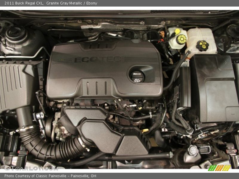 Granite Gray Metallic / Ebony 2011 Buick Regal CXL