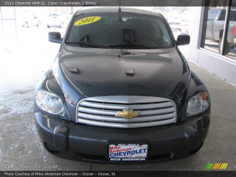 Cyber Gray Metallic / Ebony 2011 Chevrolet HHR LS