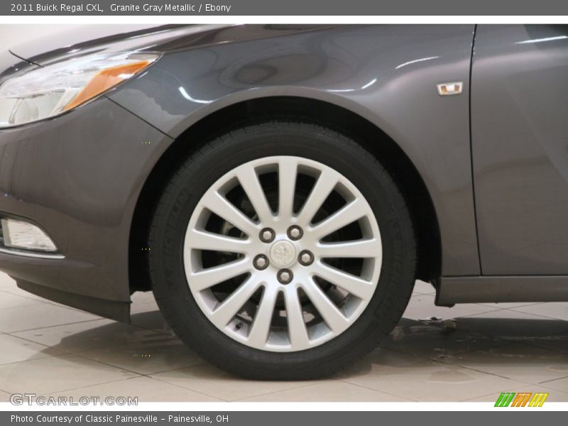 Granite Gray Metallic / Ebony 2011 Buick Regal CXL