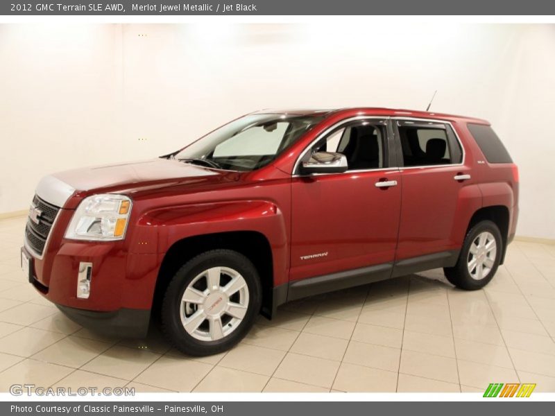 Front 3/4 View of 2012 Terrain SLE AWD