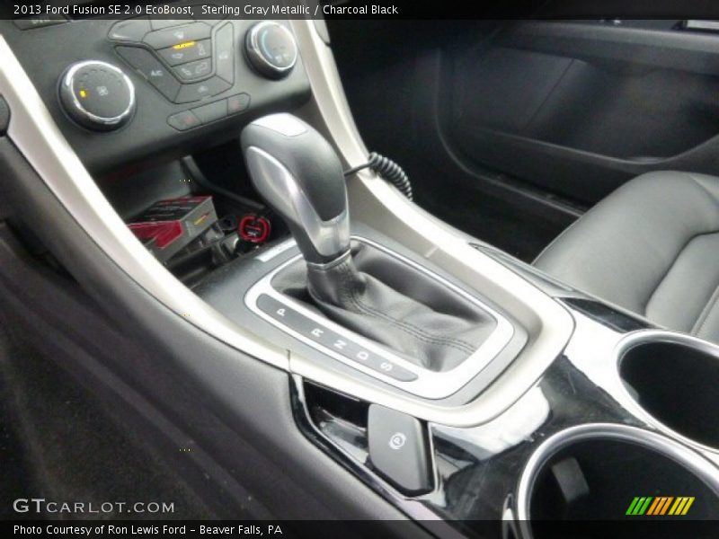 Sterling Gray Metallic / Charcoal Black 2013 Ford Fusion SE 2.0 EcoBoost