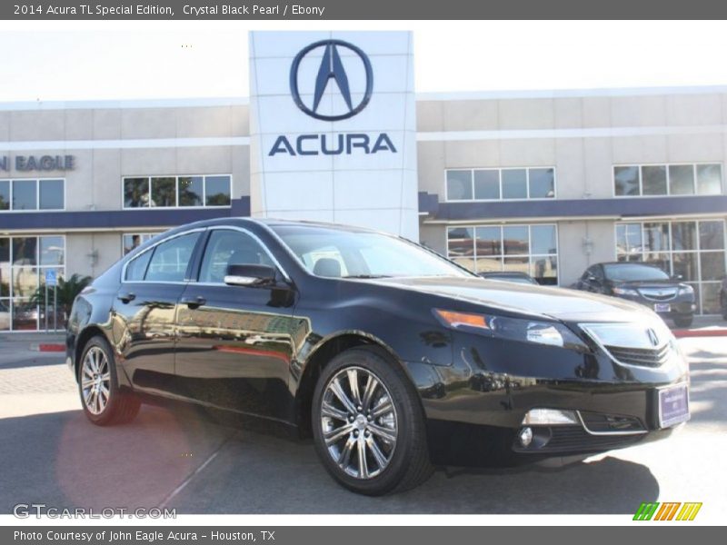 Crystal Black Pearl / Ebony 2014 Acura TL Special Edition