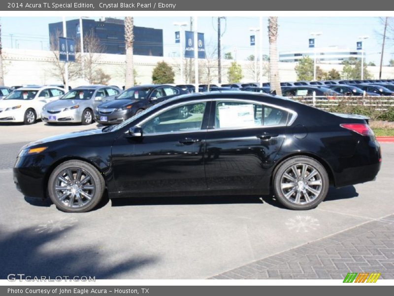Crystal Black Pearl / Ebony 2014 Acura TL Special Edition