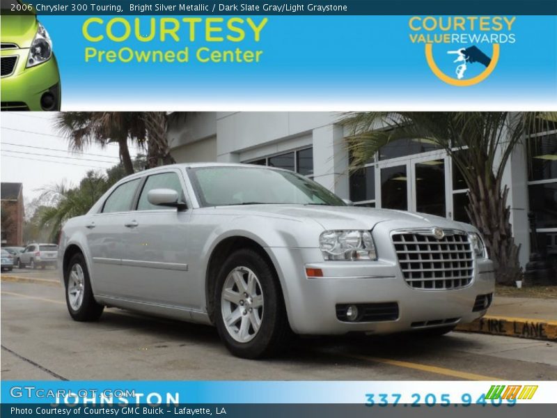 Bright Silver Metallic / Dark Slate Gray/Light Graystone 2006 Chrysler 300 Touring