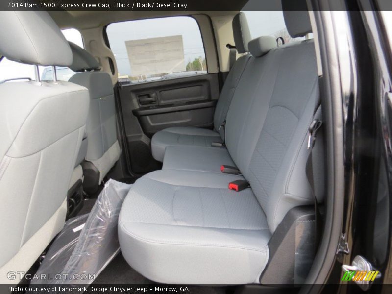 Black / Black/Diesel Gray 2014 Ram 1500 Express Crew Cab