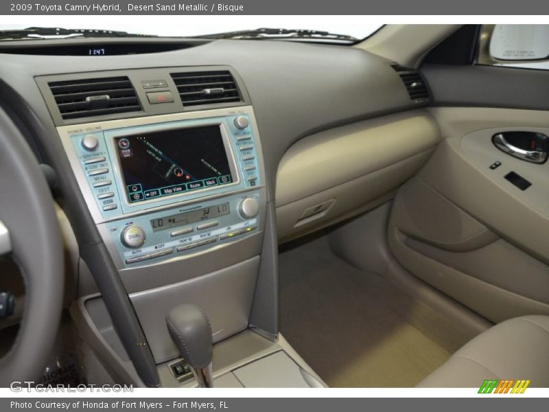 Desert Sand Metallic / Bisque 2009 Toyota Camry Hybrid