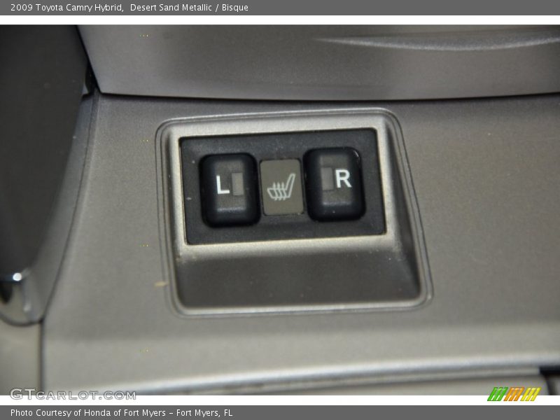 Desert Sand Metallic / Bisque 2009 Toyota Camry Hybrid