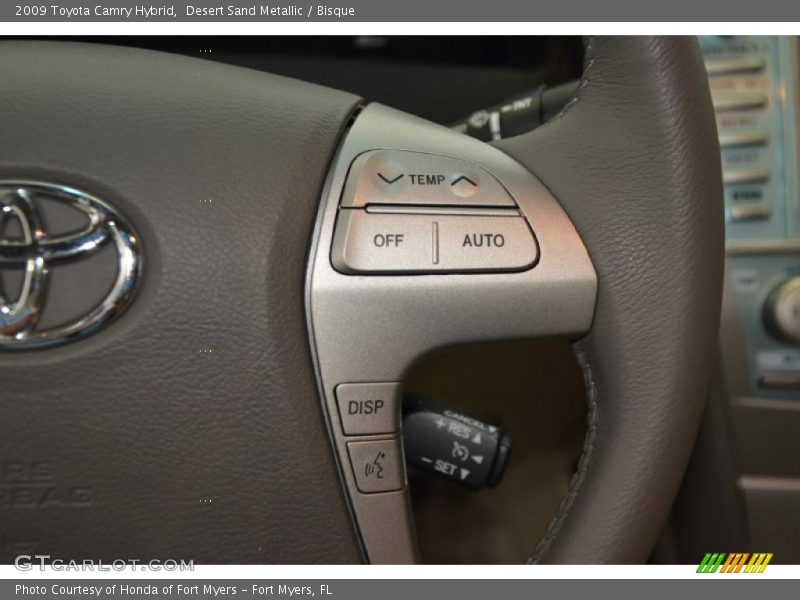 Desert Sand Metallic / Bisque 2009 Toyota Camry Hybrid