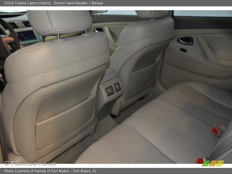 Desert Sand Metallic / Bisque 2009 Toyota Camry Hybrid