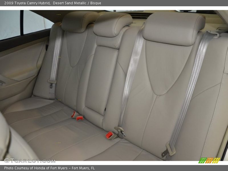 Desert Sand Metallic / Bisque 2009 Toyota Camry Hybrid