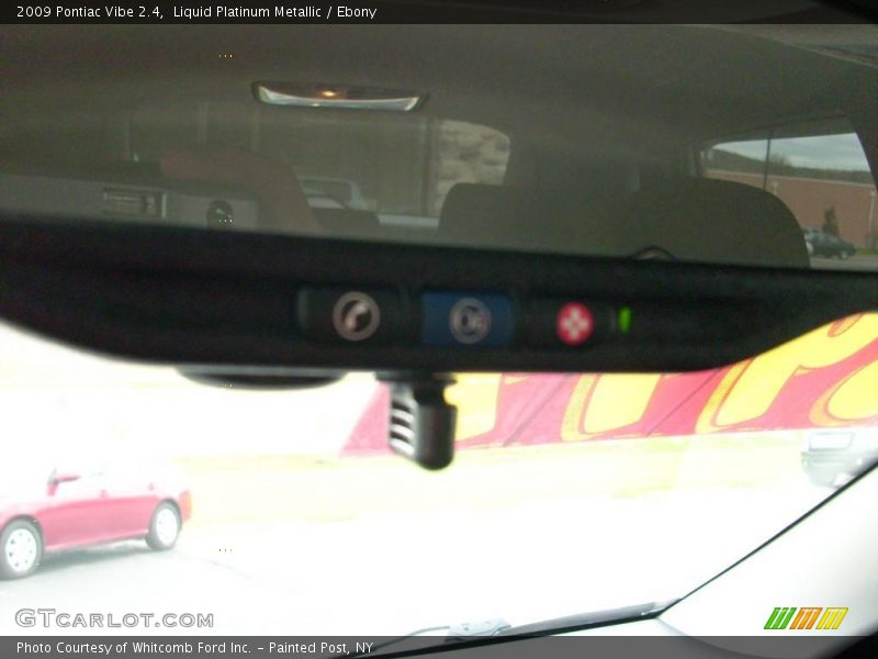 Liquid Platinum Metallic / Ebony 2009 Pontiac Vibe 2.4