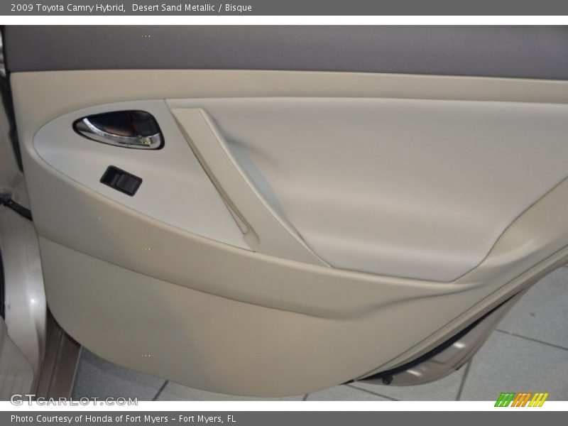 Desert Sand Metallic / Bisque 2009 Toyota Camry Hybrid